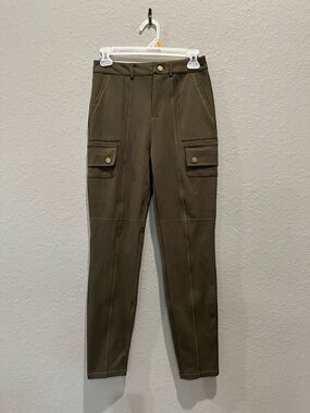 Halara High Waisted Solid Skinny Cargo Pants Sz S Regular EUC